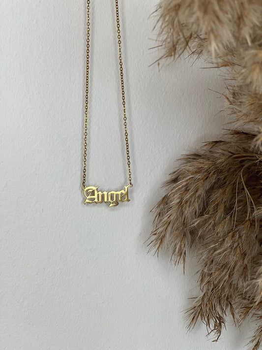 Angel necklace🤍 GOLD